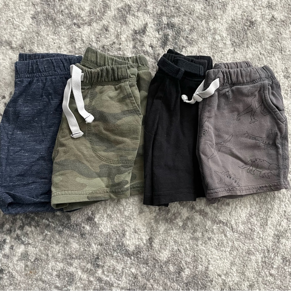 4 pairs of boys shorts